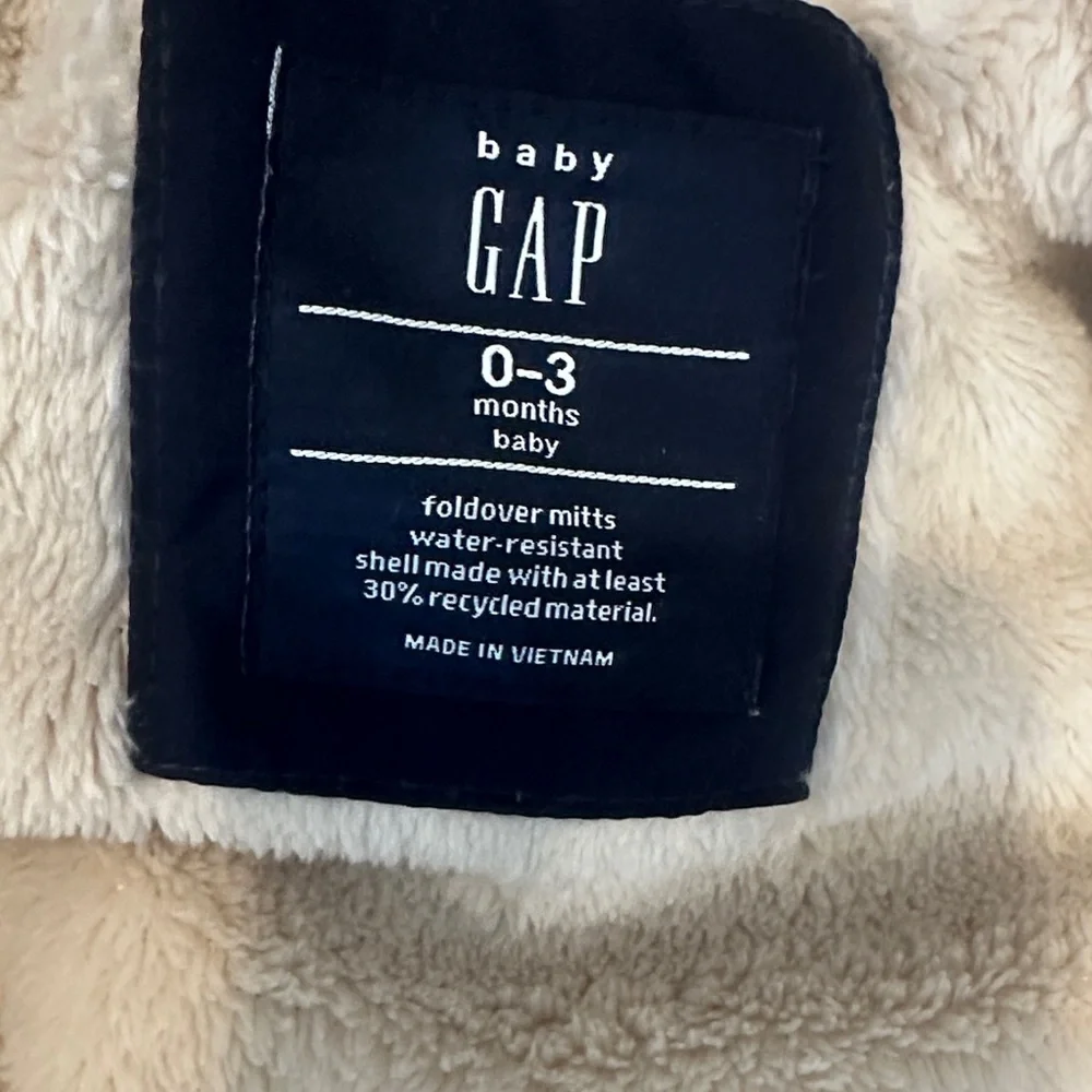 GAP Navy Blue Baby One Piece Snowsuit - Picture 4 of 4